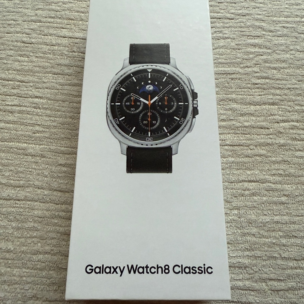 ⭐️Samsung Galaxy Watch8 Classic Black UNOPENED BRAND NEW